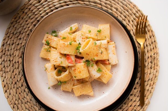 Paccheri al ragù di mare
